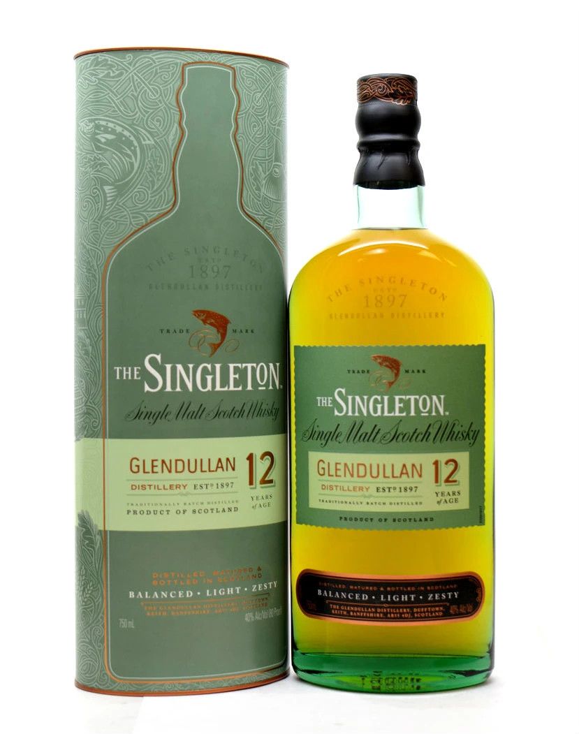 The Singleton Of Glendullan Single Malt Scotch 12Year 80Proof 750ml