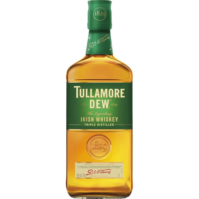 Tullamore Dew Irish Whiskey 80Proof 1 Ltr