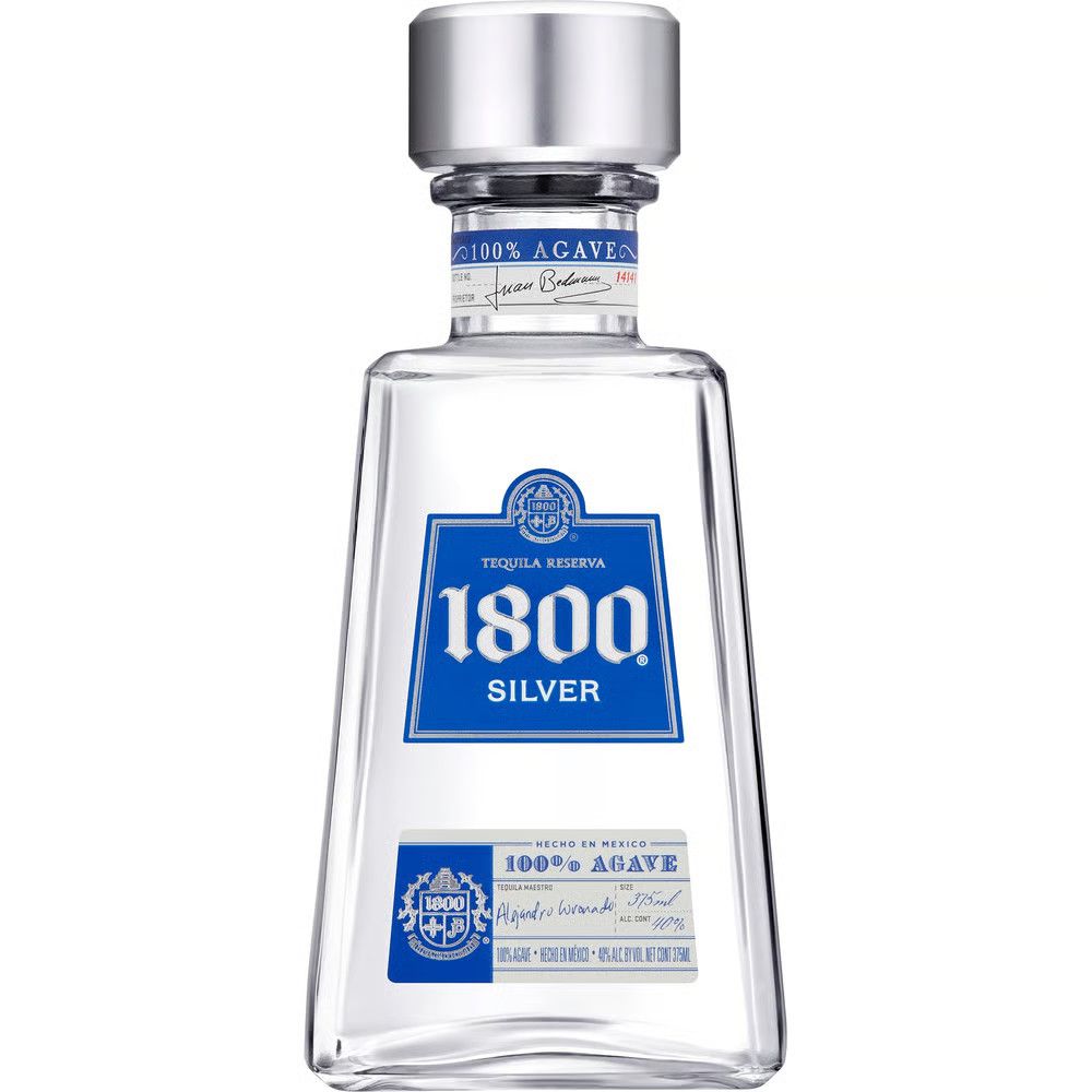 1800 Silver Tequila 80Proof 375ml