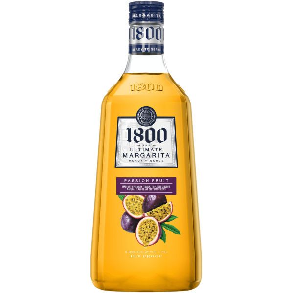 1800 RTD Margarita Passion Fruit 19.9Proof 1.75 Ltr