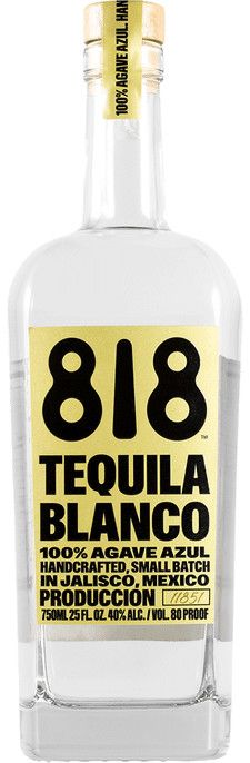 818 Blanco Tequila 80Proof 750ml