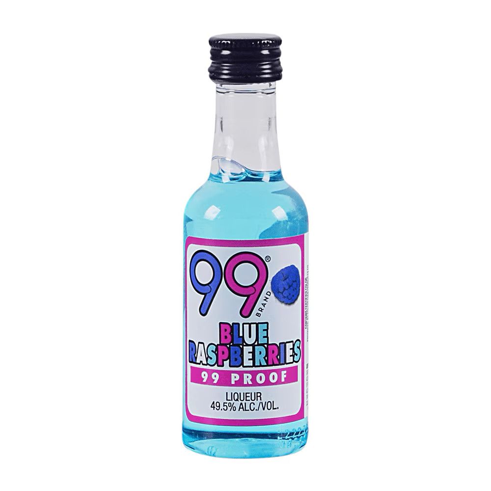 99 Blue Raspberry 99Proof Pet 50ml