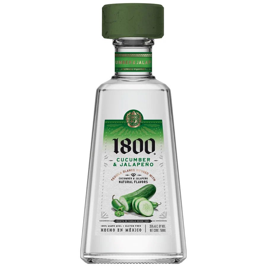 1800 Cucumber &amp; Jalapeno Tequila 70Proof 750ml