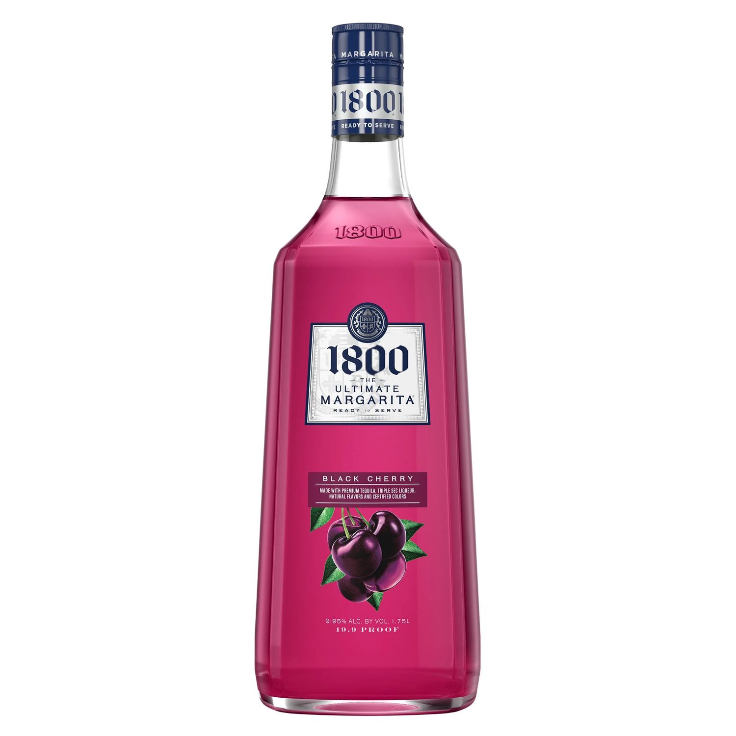 1800 RTD Margarita Black Cherry 19.9Proof 1.75 Ltr
