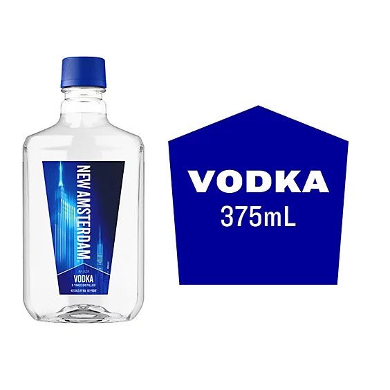 New Amsterdam Vodka 80Proof 375ml