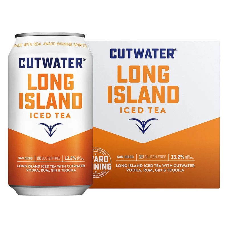 Cutwater Cocktail Long Island Iced Tea 4pk 12oz Cans