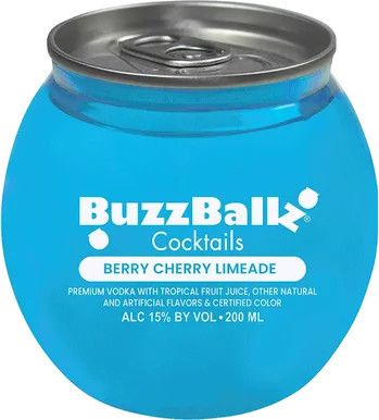 BuzzBallz Berry Cherry Limeade Cocktail 30Proof 200ml