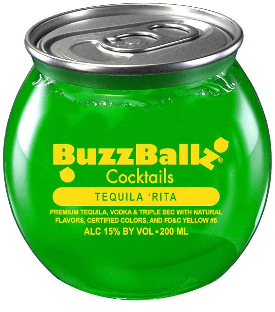 BuzzBallz Lime Tequila Rita Cocktail 30Proof 200ml