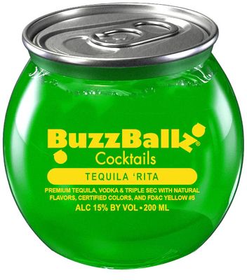 BuzzBallz Lime Tequila Rita Cocktail 30Proof 200ml
