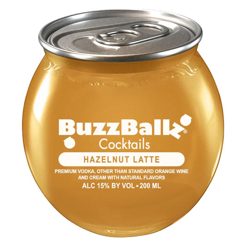 Buzzballz Hazelnut Latte Cocktail 30Proof 200ml