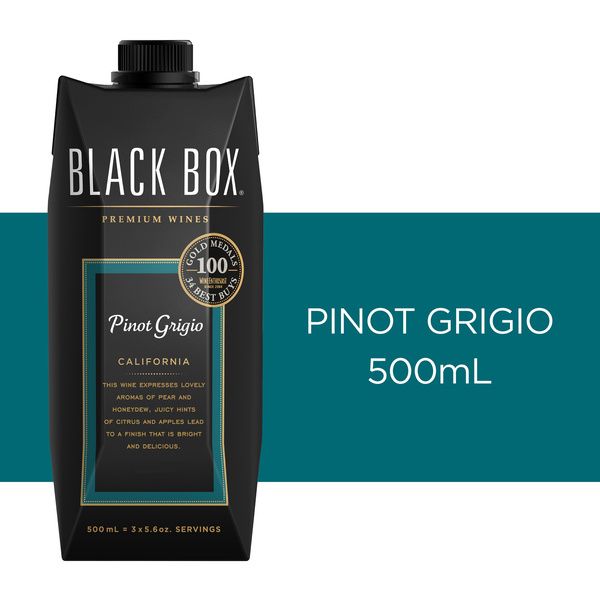 Black Box Pinot Grigio Tetra Pack 500ml