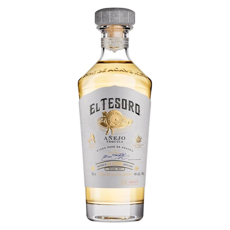 El Tesoro Anejo Tequila 80Proof 750ml