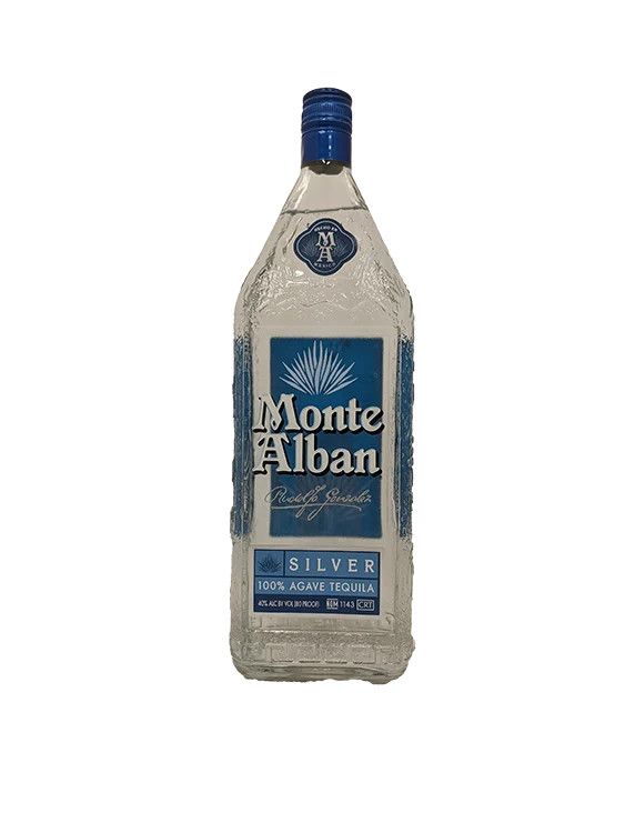 Monte Alban Tequila Silver 80Proof 1.75 Ltr