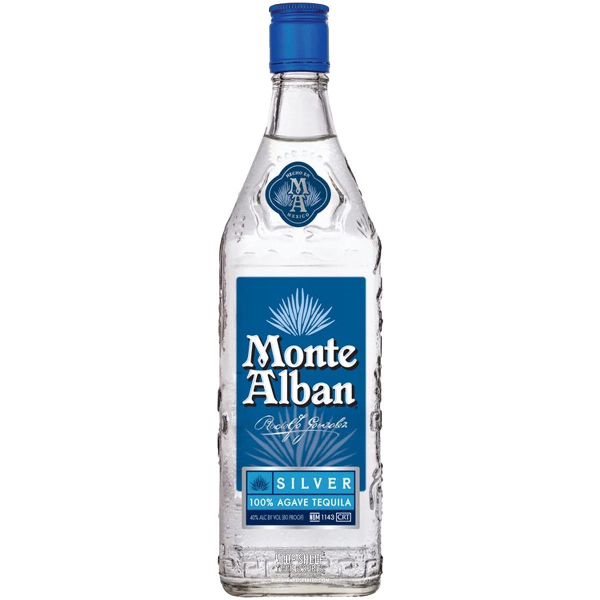 Monte Alban Tequila Silver 80Proof 750ml