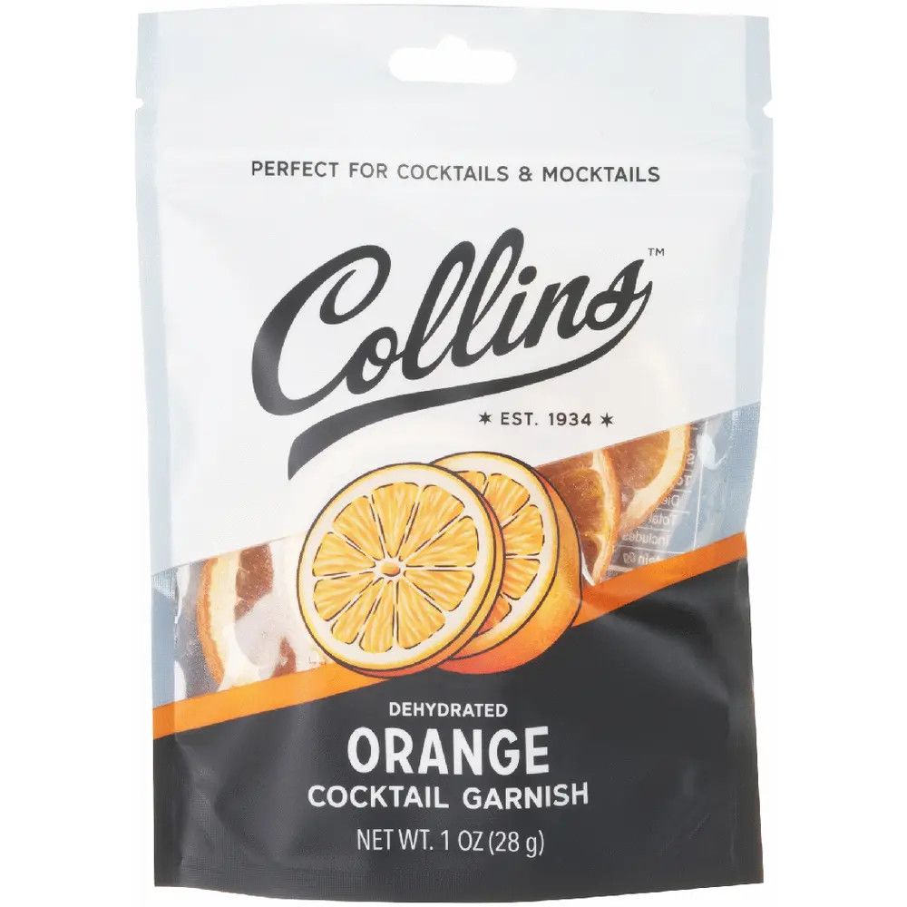 Collins Dehydrated Orange Cocktail Garnish 1 oz