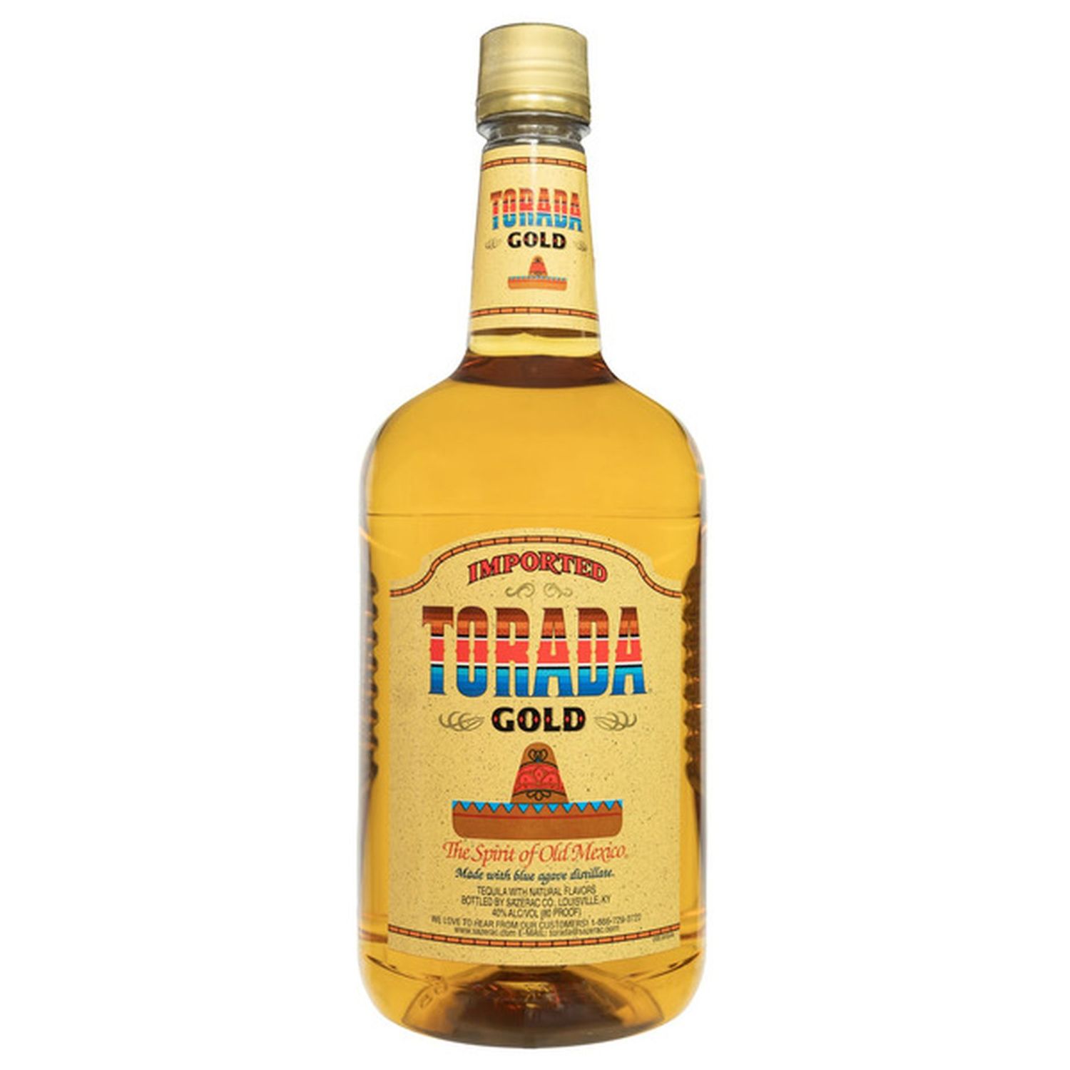 Torada Premium Gold Tequila 80Proof 1.75 Ltr