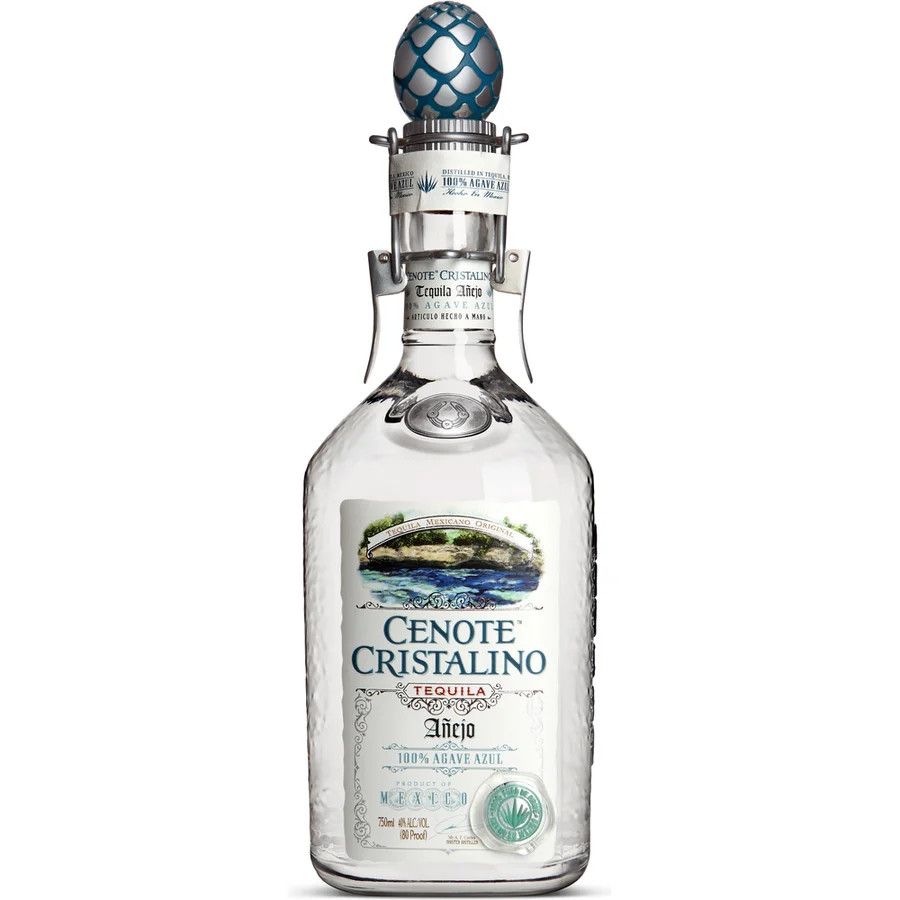 Cenote Tequila Anejo Cristalino 80Proof 750ml