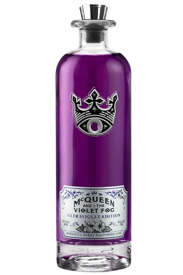 McQueen and Violet Fog Ultraviolet Edition Berry Flavored Gin 80Proof 750ml