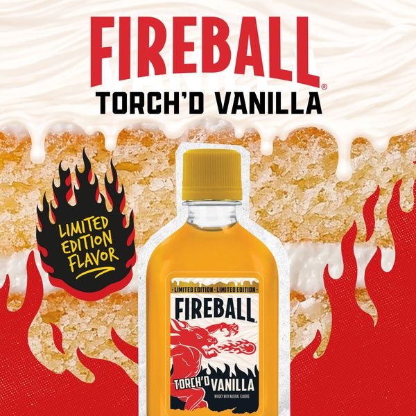 Fireball Vanilla Whisky 66Proof Pet 50ml