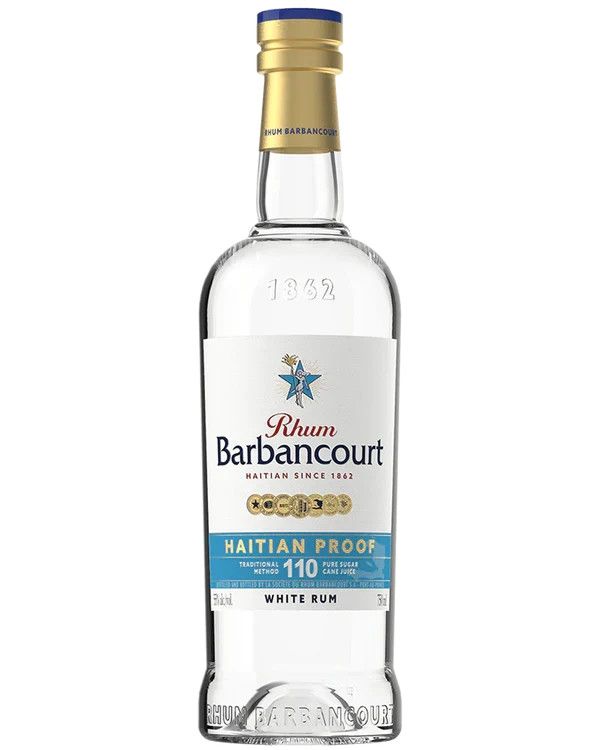 Rhum Barbancourt Haitian Proof White Rum 110Proof 750ml