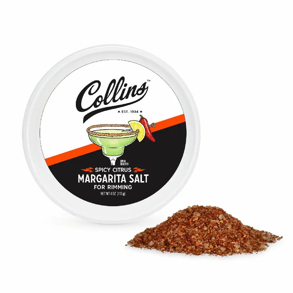Collins Spicy Citrus Margarita Salt, 4 oz