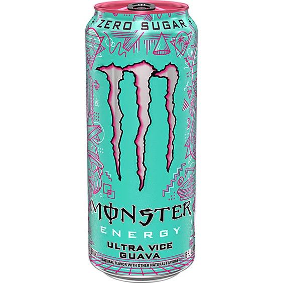 Monster Energy Zero Sugar Ultra Vice Guava Original 16oz