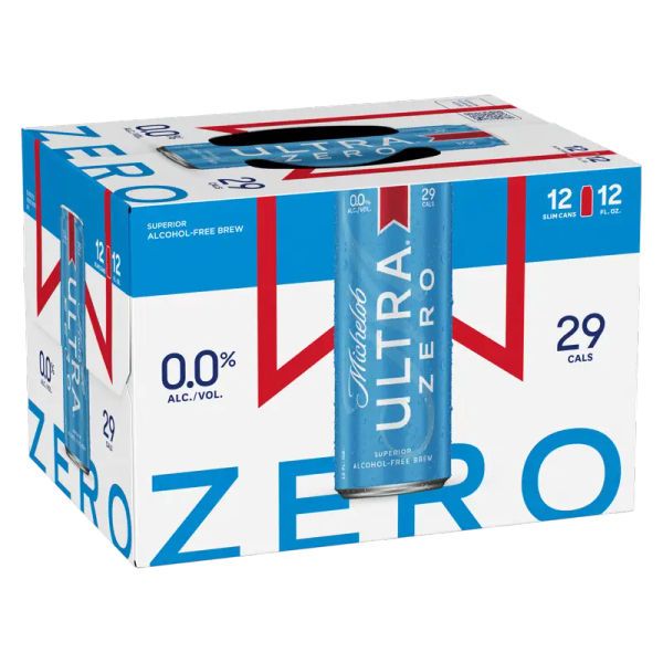 Michelob Ultra Zero 12pk 12oz Cans