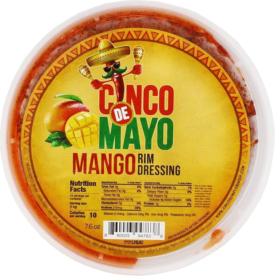 Cinco De Mayo Mango Rim Dressing 7.6oz