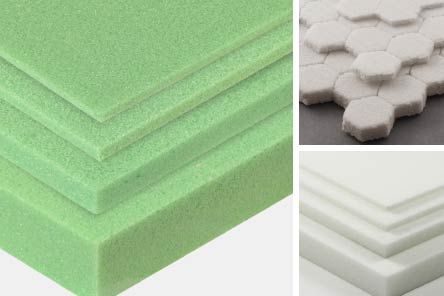 Plastic Polyestirene Rohacell Rigid Foams