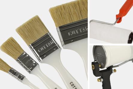 Brushes, Rollers &amp; Spraying