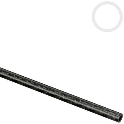 5mm (3mm) Woven Finish Roll Wrapped Carbon Fibre Tube 1000mm