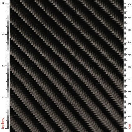 285g 4x4 Twill 3k Carbon Fibre (1250mm)
