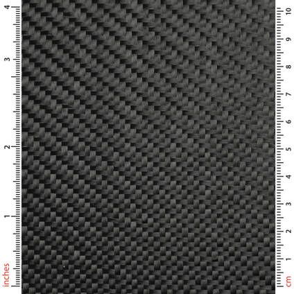 200g 2x2 Twill Black Diolen Cloth (1200mm)
