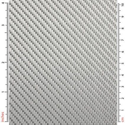 290g 2x2 Twill Alufibre Silver Glass (1000mm)
