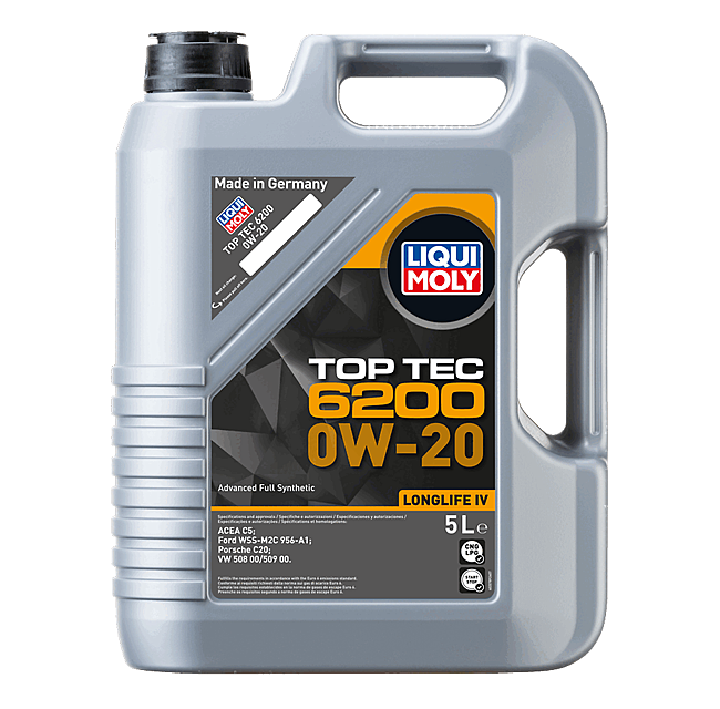 0w-20 TOP TEC 6200 LongLife 5L