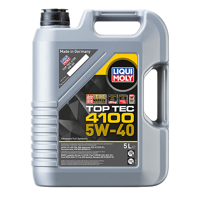 5w-40 TOP TECH 4100 5L