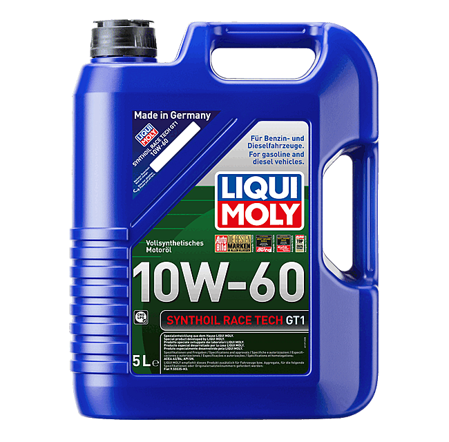 10W-60 SYNTHOIL Race Tec GT1 5L