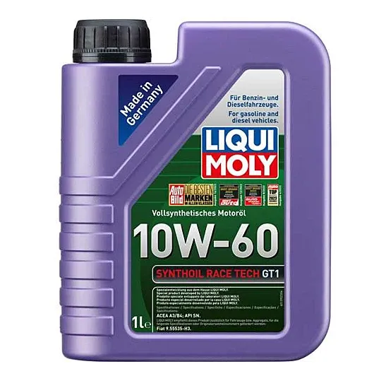 10W-60 SYNTHOIL RACE TECH GT1 1L