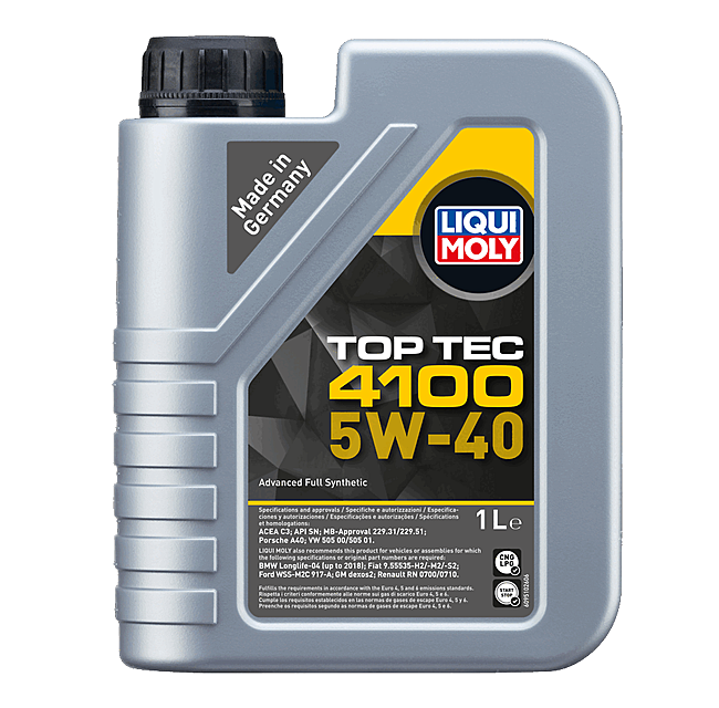 5W-40 TOP TEC 4100 1L