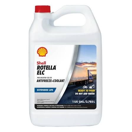 Shell Rotella Elc Antifreeze+Coolant 1Gal