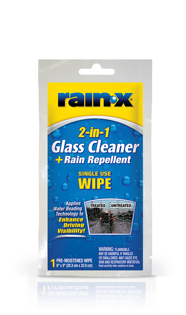 2-IN-1 GLASS CLEANER WIPE
