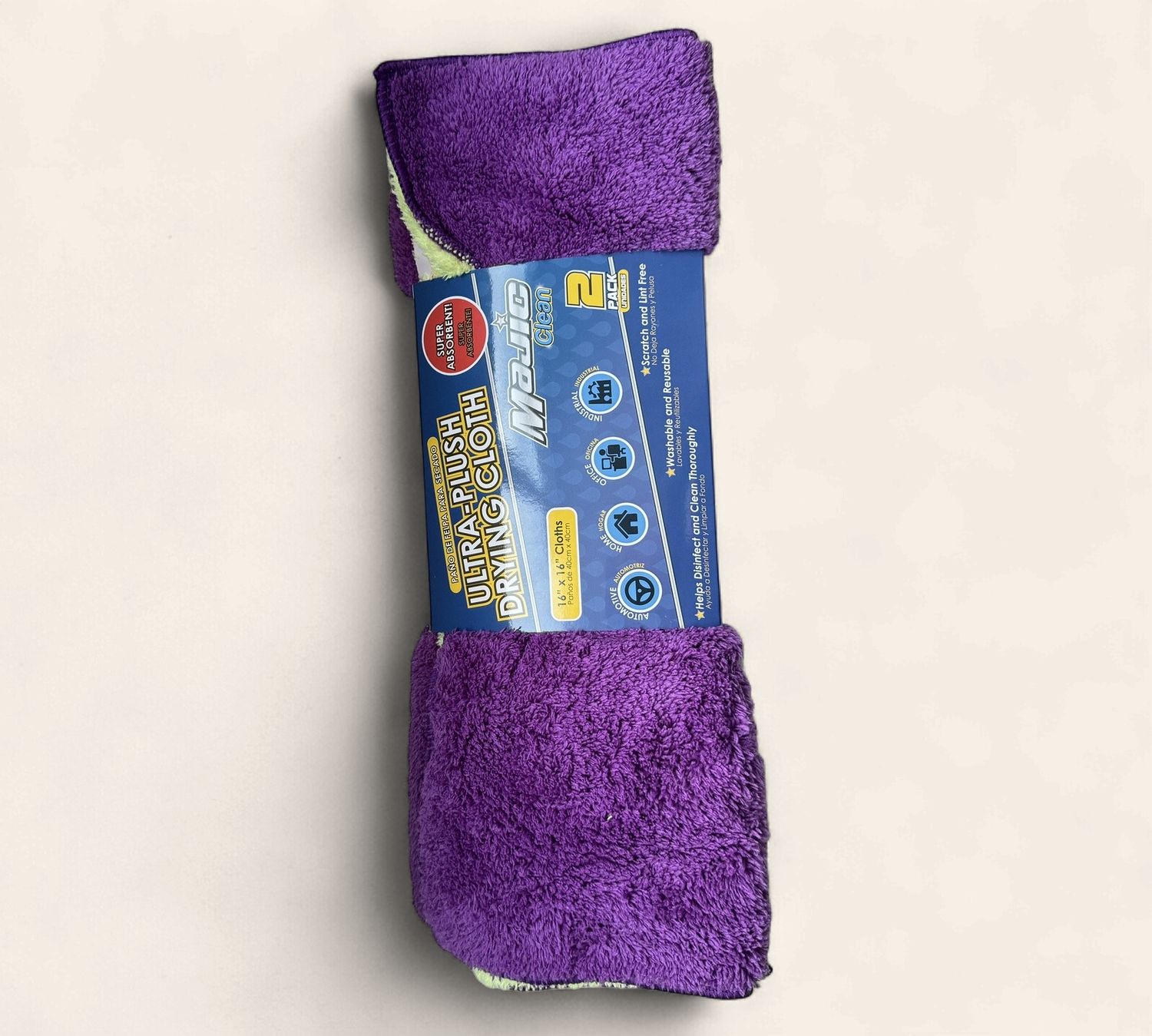 2pc Ultra Plush Drying Cloth
