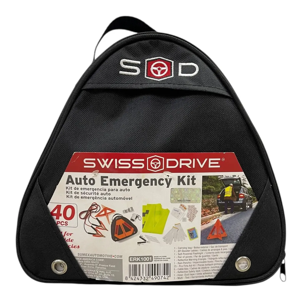 Swiss Drive Auto Emergency Kit 40pcs