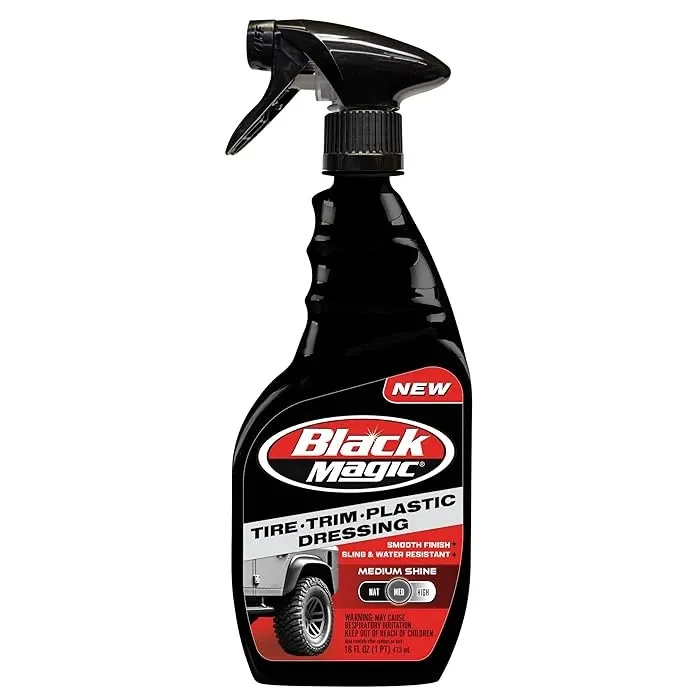 Tire. Trim . Plastic Dressing