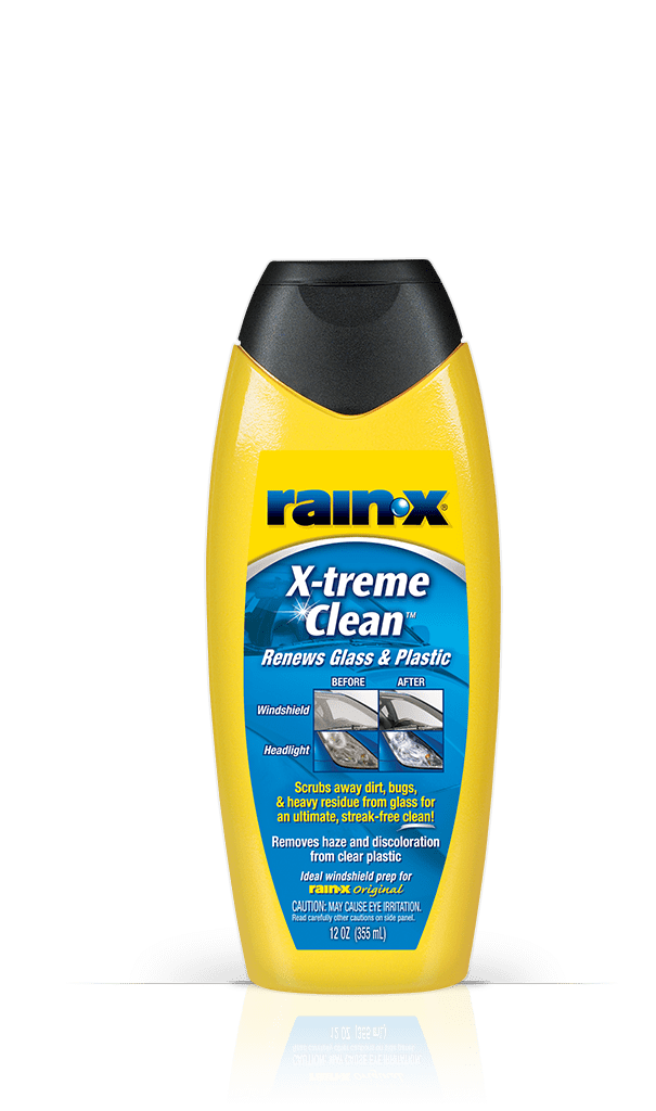 X-Treme Clean Renews Glass&amp; Plastic