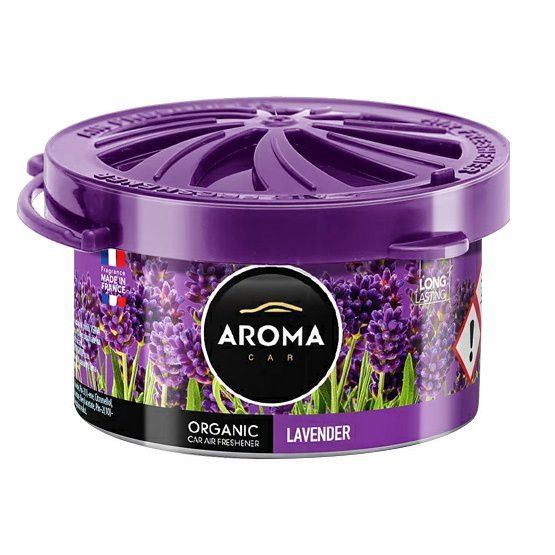 Aroma Organic Can Lavender Freshener