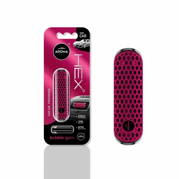 AROMA CAR HEX BUBBLE GUM