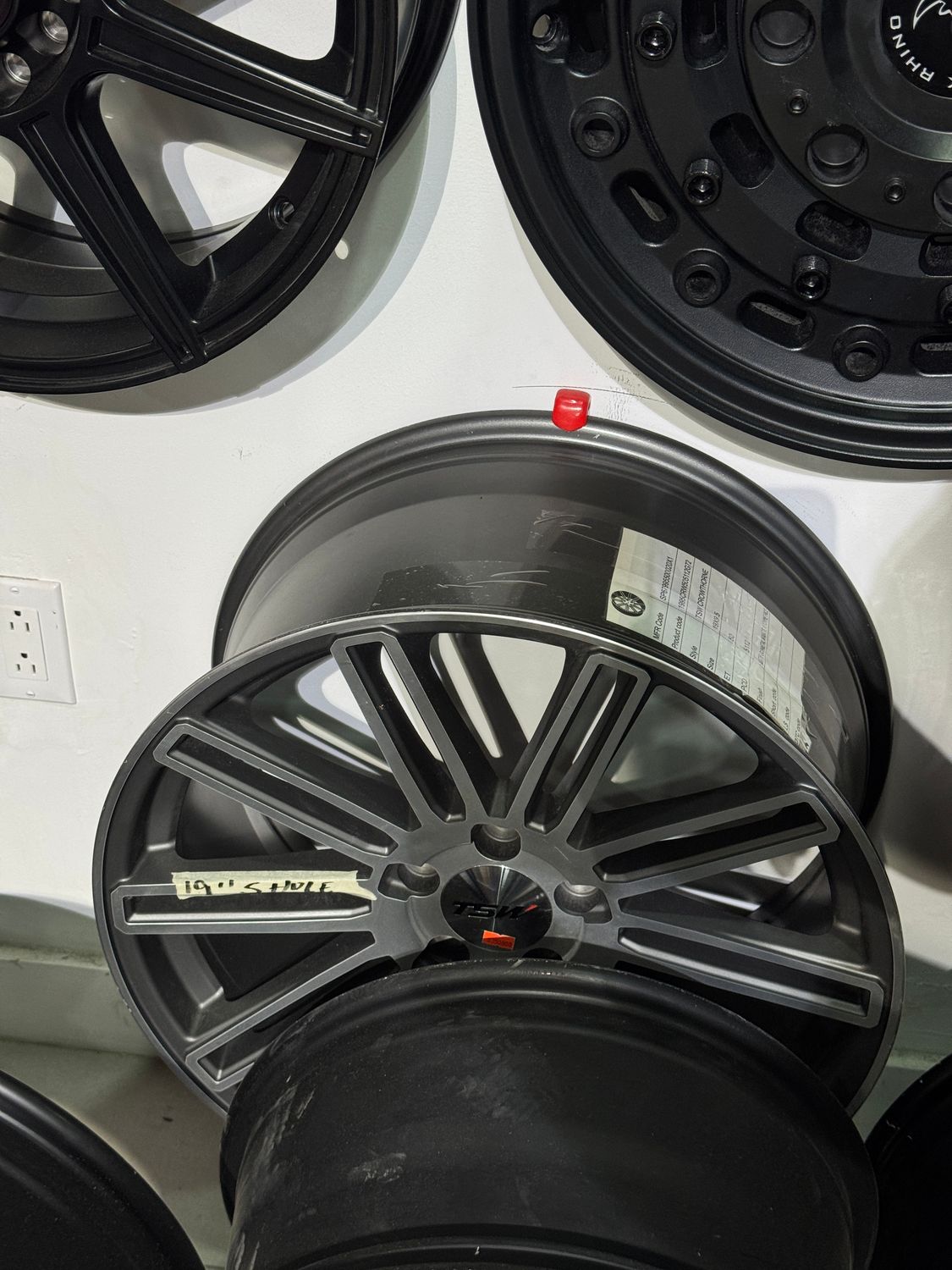 TSW Crowthrone Matte Gunmetal 19x9.5 5x112