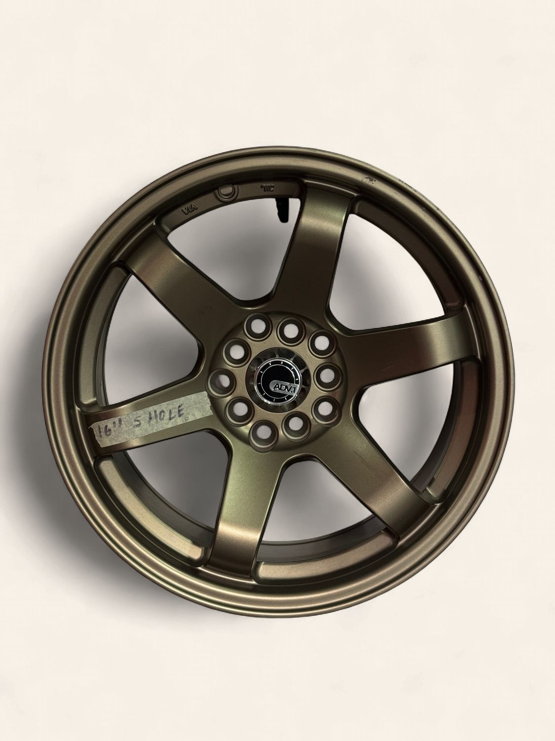 Gold 5 Spoke 16x8 5x100/114