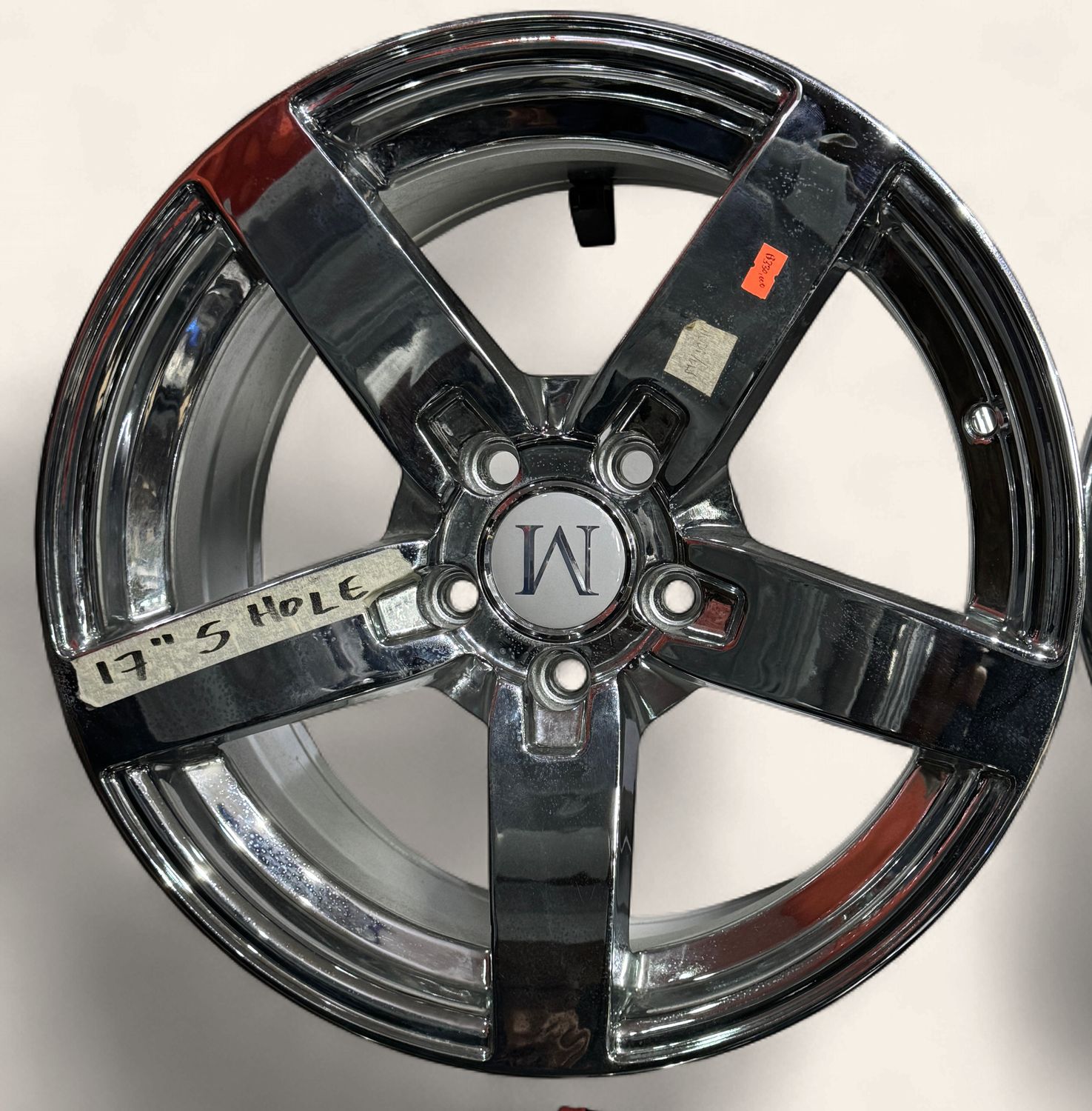 M Chrome 5 Spoke 17x8.5 5x114